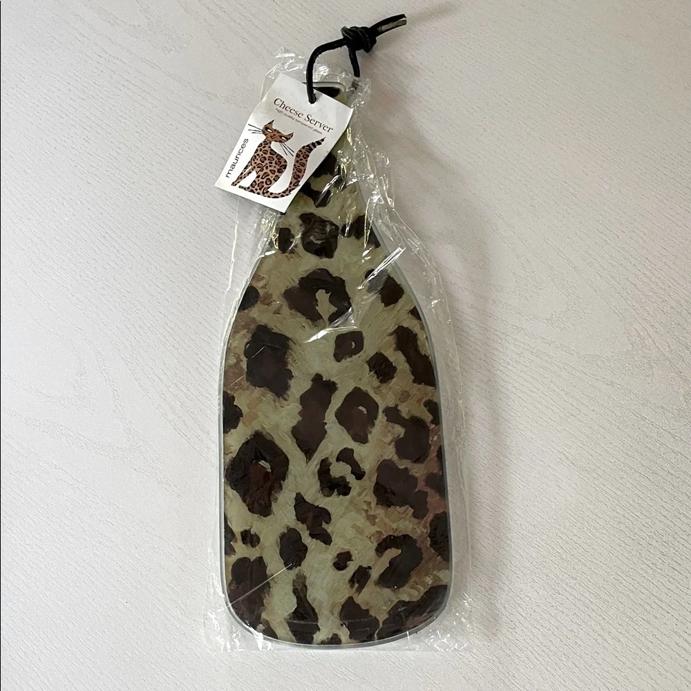 Maurices Animal Print Cheese Serving Tray
